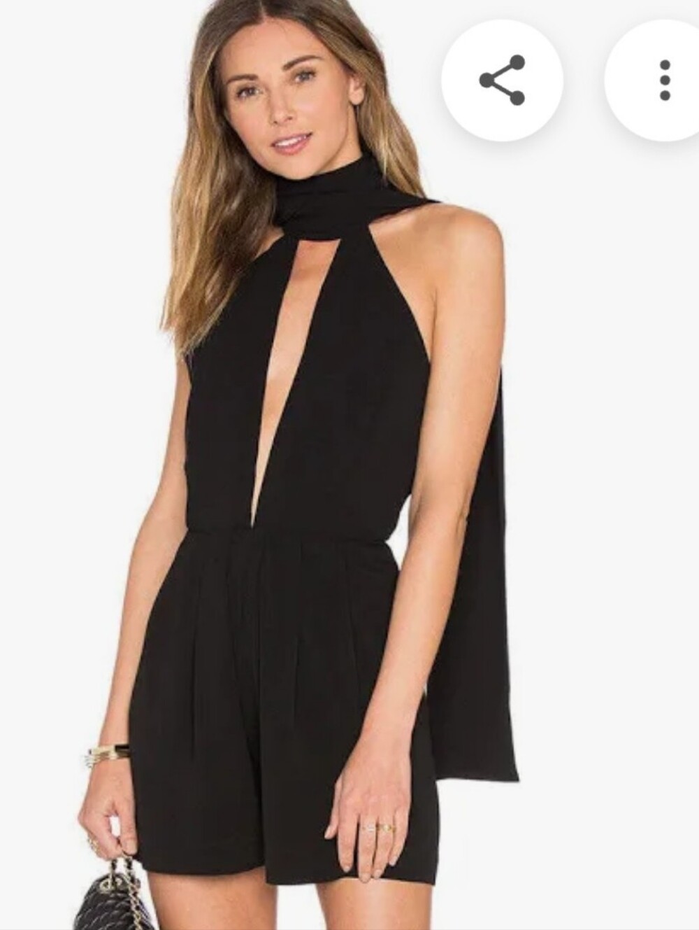 MISHA COLLECTION 'Vita' ROMPER PLAYSUIT SIZE Small